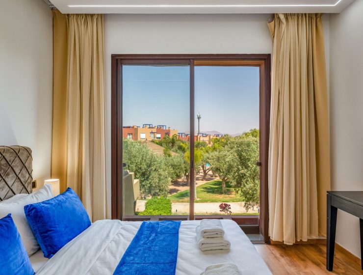 Appartement Lumineux avec vue piscine palmeraie